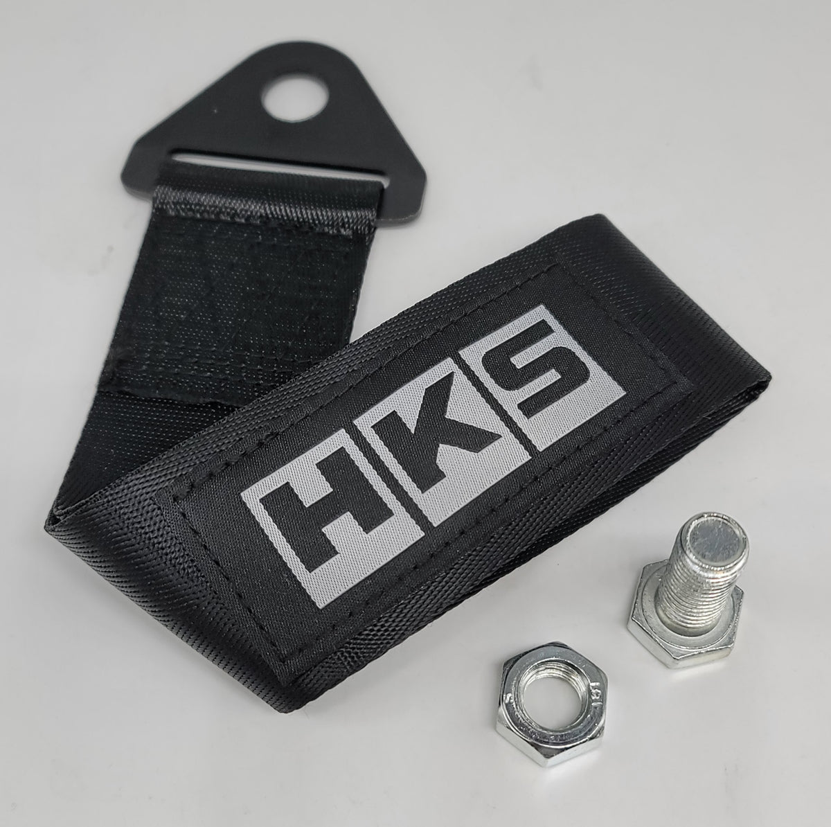 Brand New Universal HKS Race High Strength Red Tow Towing Strap Hook F – JK  Racing Inc