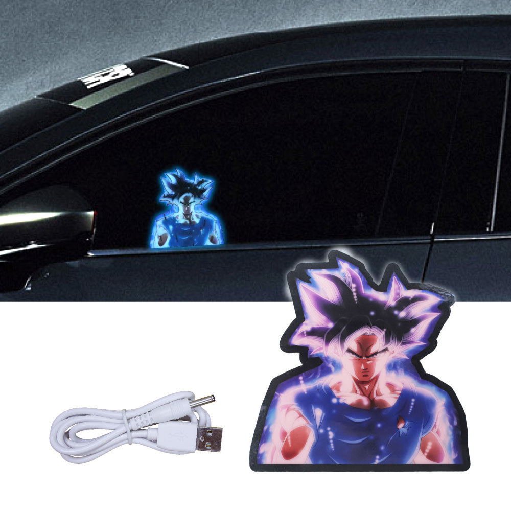 BRAND NEW DRAGON BALL Z GOKU JDM Glow Panel Electric Lamp Interior