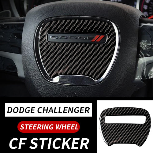 Brand New Real Carbon Fiber Steering Wheel Center Cover Trim For