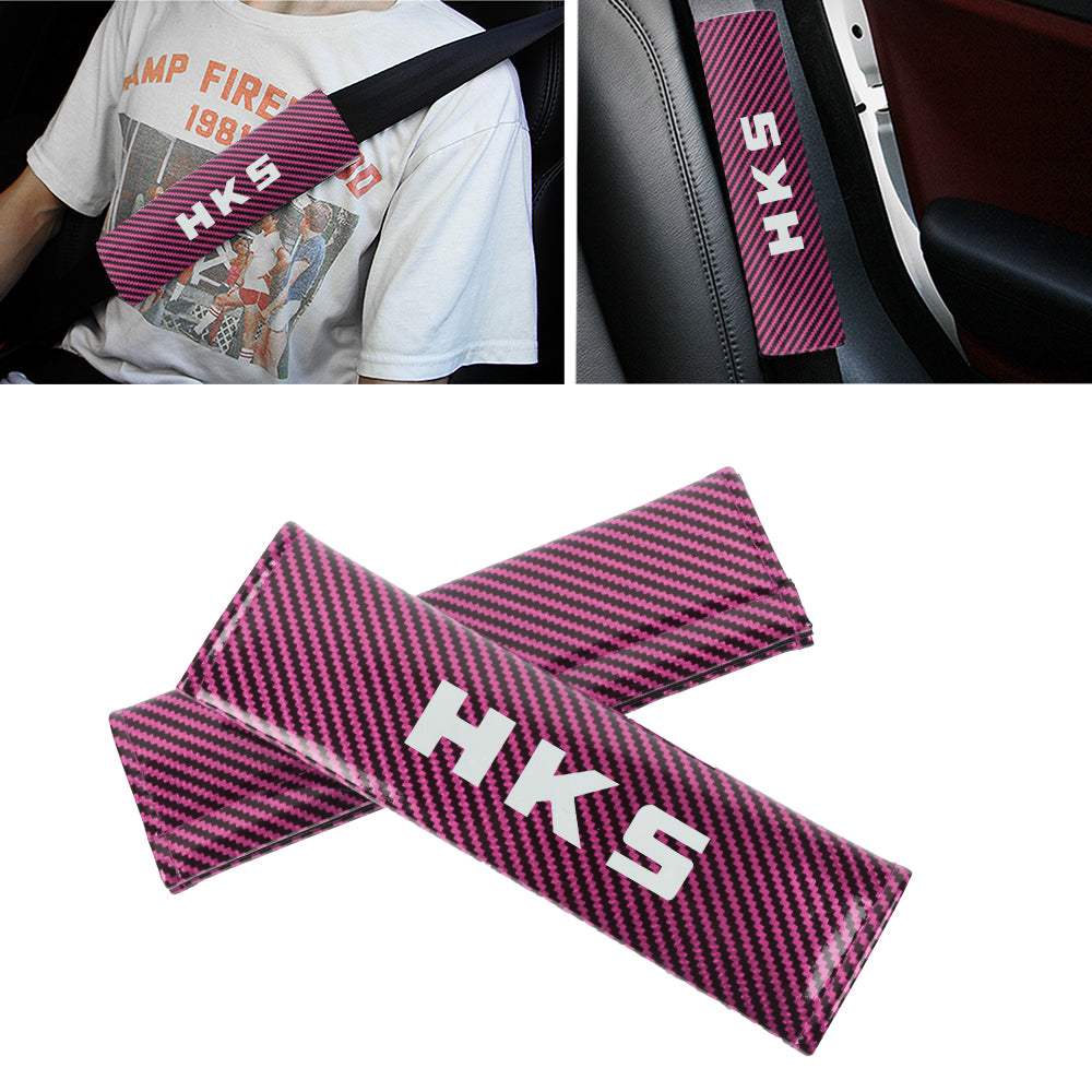 Pink seat belt outlet covers