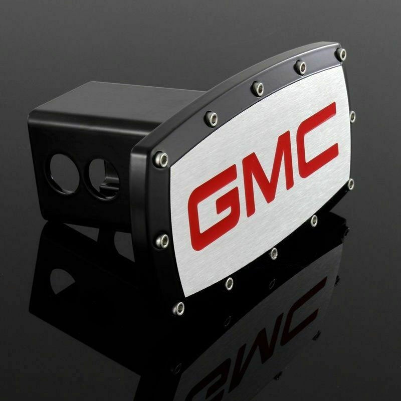 Brand New GMC Black Tow Hitch Cover Plug Cap 2