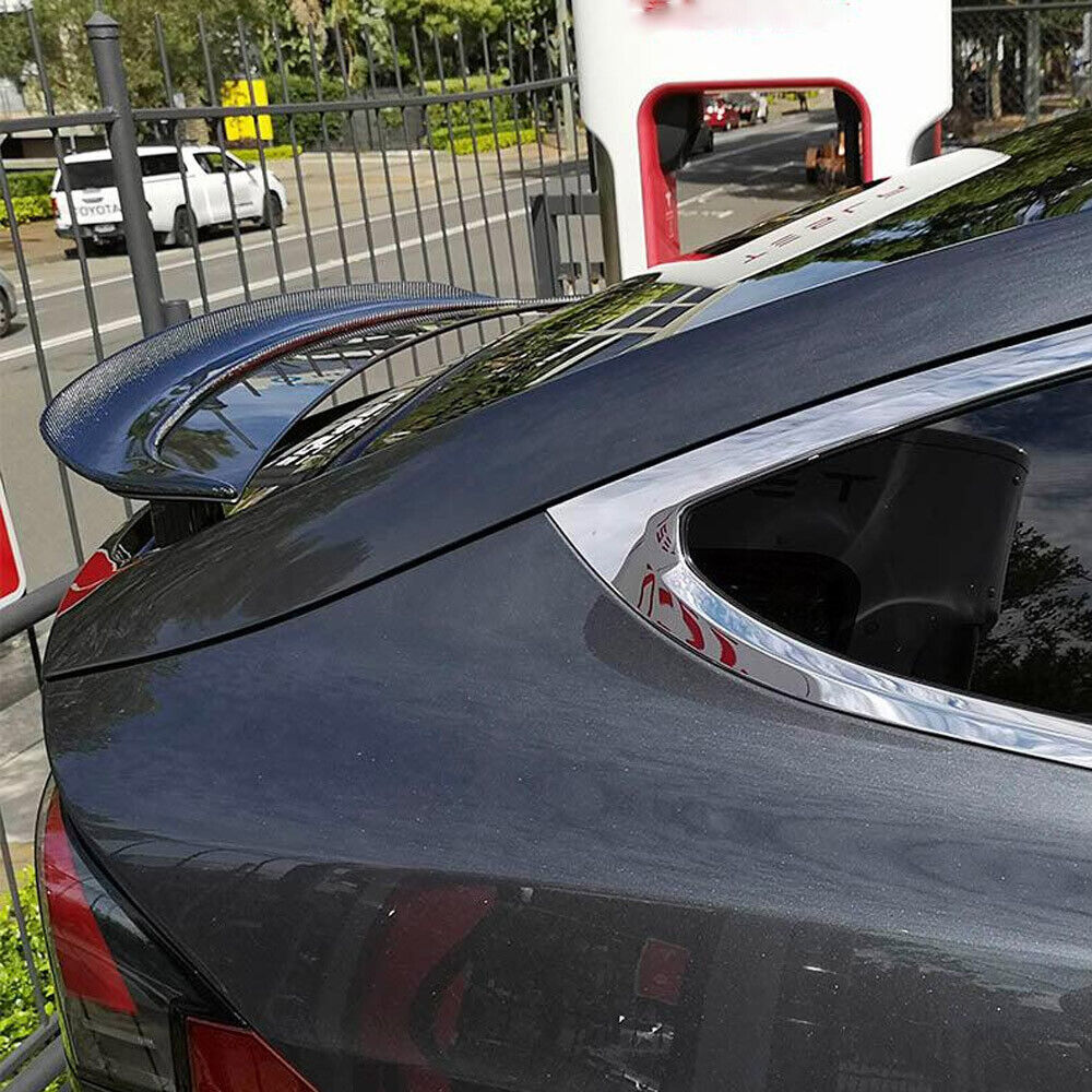 Brand New Tesla Model X Real Carbon Fiber Trunk Spoiler 2016-2021 – JK  Racing Inc