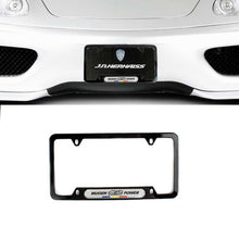 Load image into Gallery viewer, Brand New Universal 1PCS Mugen Power Glossy Black Metal License Plate Frame