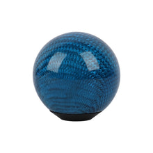 Load image into Gallery viewer, Brand New Universal Momo Car Gear Shift Knob Round Ball Shape Blue Real Carbon Fiber M8 M10 M12