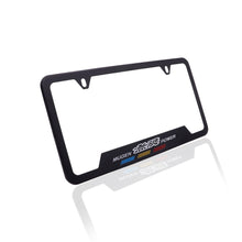 Load image into Gallery viewer, Brand New Universal 2PCS Mugen Metal Black License Plate Frame