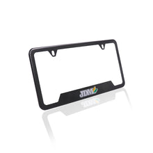 Load image into Gallery viewer, Brand New Universal 1PCS JDM BEGINNER LEAF Metal Carbon Fiber Style License Plate Frame