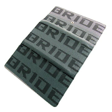 Brand New JDM Bride Racing Women's Ladies Wallet Clutch Trifold Fabric Leather Teal Gradation