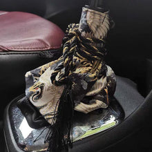 Load image into Gallery viewer, Brand New JDM Black Sakura Wave Shift Boot Cover Universal Manual &amp; Automatic Transmission