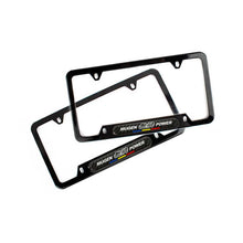 Load image into Gallery viewer, Brand New Universal 2PCS Mugen Glossy Black Metal License Plate Frame