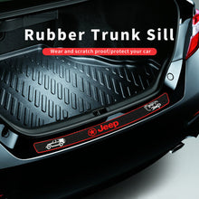 Load image into Gallery viewer, Brand New Jeep Rubber Anti-Scratch Rear Guard Bumper Protector Trim Trunk Sill Cover