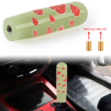 Load image into Gallery viewer, Brand New 15CM NARUTO AKATSUKI CLOUD Universal Glow In the Dark Green Manual Long Stick Shift Knob M8 M10 M12 Adapter