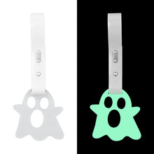 Load image into Gallery viewer, Brand New Ghost Glow In Dark Green JDM TSURIKAWA Ring Subway Train Bus Handle White Strap Charm Drift