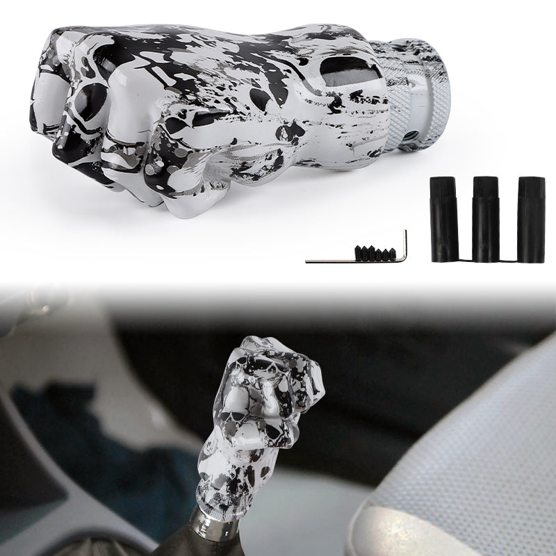 Brand New JDM Stickerbomb V6 Hand Fist Design Universal Car Racing Shift Knob Manual Gear Shift Knob Shifter M12 M10 M8