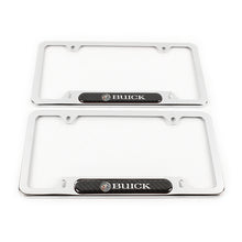 Load image into Gallery viewer, Brand New Universal 1PCS BUICK Chrome Metal License Plate Frame