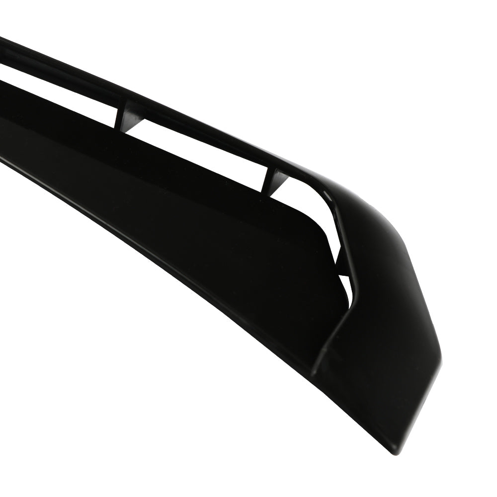 Brand New Universal Glossy Black ABS Side Fender Vent Air Wing Cover Trim For 2016-2023 Honda Civic