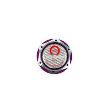 Load image into Gallery viewer, Brand New Jdm Purple Engine Oil Cap With Real Carbon Fiber Mugen Sticker Emblem For Honda / Acura