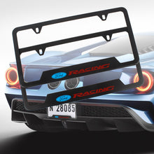 Load image into Gallery viewer, Brand New Universal 2PCS Ford Racing Metal Black License Plate Frame