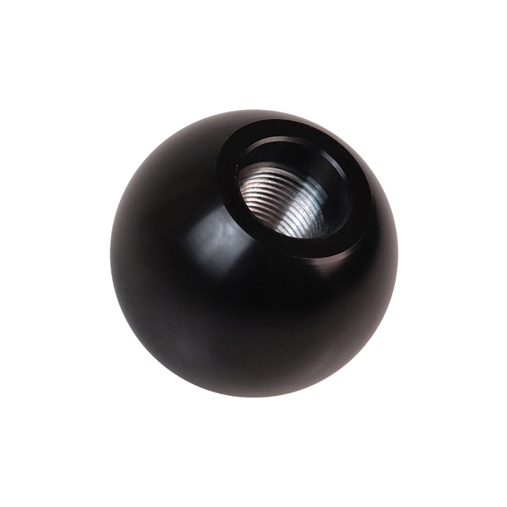 BRAND NEW UNIVERSAL JDM THE PUNISHER Aluminum Black Round Ball Manual Gear Stick Shift Knob M8 M10 M12