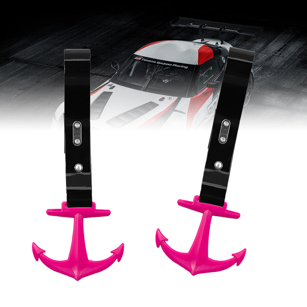 Brand New Anchor Anker Pink JDM TSURIKAWA Ring Subway Train Bus Handle Black Strap Charm Drift