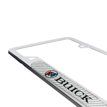 Load image into Gallery viewer, Brand New Universal 1PCS BUICK Chrome Metal License Plate Frame