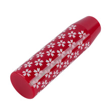 Load image into Gallery viewer, Brand New 15CM Sakura Flowers Universal Glossy Red Long Stick Manual Car Gear Shift Knob Shifter M8 M10 M12