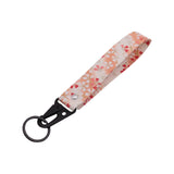 BRAND New JDM Sakura Flower Pink Racing Keychain Metal key Ring Hook Strap Lanyard Universal