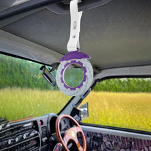 Load image into Gallery viewer, Brand New Brake Rotors Purple TSURIKAWA Ring Subway Train Bus Handle Red Strap Charm Drift