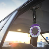 Brand New Brake Rotors Purple TSURIKAWA Ring Subway Train Bus Handle Carbon Fiber Strap Charm Drift