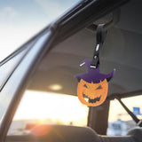 Brand New Anime Pumpkin JDM TSURIKAWA Ring Subway Train Bus Handle Black Strap Charm Drift