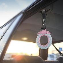 Load image into Gallery viewer, Brand New Brake Rotors Pink TSURIKAWA Ring Subway Train Bus Handle Black Strap Charm Drift