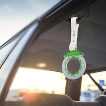 Load image into Gallery viewer, Brand New Brake Rotors Green TSURIKAWA Ring Subway Train Bus Handle White Strap Charm Drift