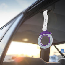 Load image into Gallery viewer, Brand New Brake Rotors Purple TSURIKAWA Ring Subway Train Bus Handle Red Strap Charm Drift