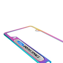 Load image into Gallery viewer, Brand New Universal 1PCS Ford Racing Neo Chrome Metal License Plate Frame