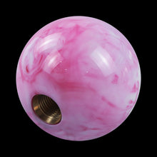 Load image into Gallery viewer, Brand New Universal Mix Pearl White/Pink Round Ball Shift Knob Car Gear MT Manual Shifter M8 M10 M12