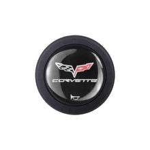 Load image into Gallery viewer, Brand New Universal Corvette Car Horn Button Black Steering Wheel Center Cap