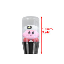 Load image into Gallery viewer, Brand New 1PCS Universal 10CM JDM Clear Kirby Manual Car Black Base Racing Stick Shift Knob M8 M10 M12