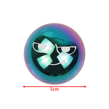 Load image into Gallery viewer, BRAND NEW UNIVERSAL JDM SMUG FACE Aluminum Neo Chrome Round Ball Manual Gear Stick Shift Knob M8 M10 M12