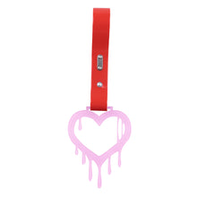 Load image into Gallery viewer, Brand New Drip Heart Pink JDM TSURIKAWA Ring Subway Train Bus Handle Red Strap Charm Drift (Copy)