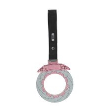 Load image into Gallery viewer, Brand New Brake Rotors Pink TSURIKAWA Ring Subway Train Bus Handle Black Strap Charm Drift