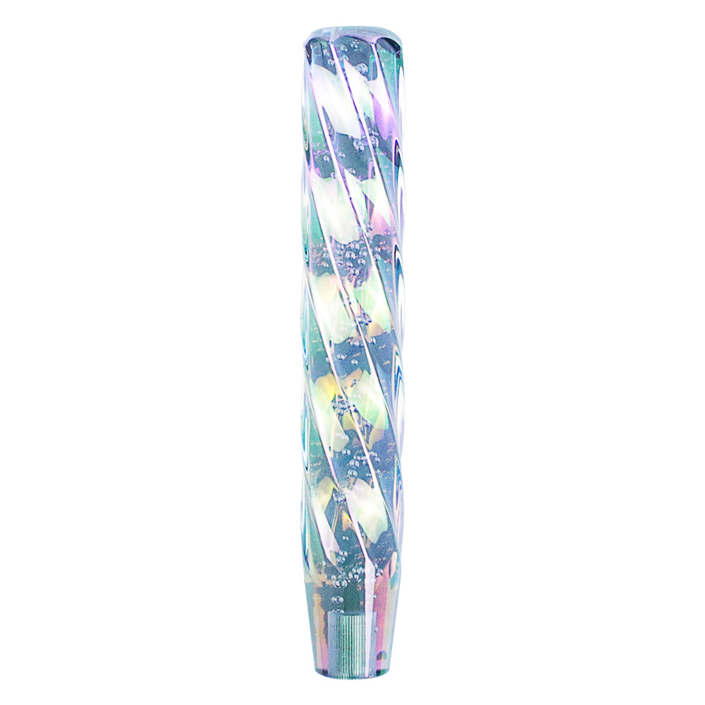 Brand New Universal 30CM VIP 300mm Transparent Manual Neo Chrome Twist Crystal Bubble Racing Gear Shift Knob