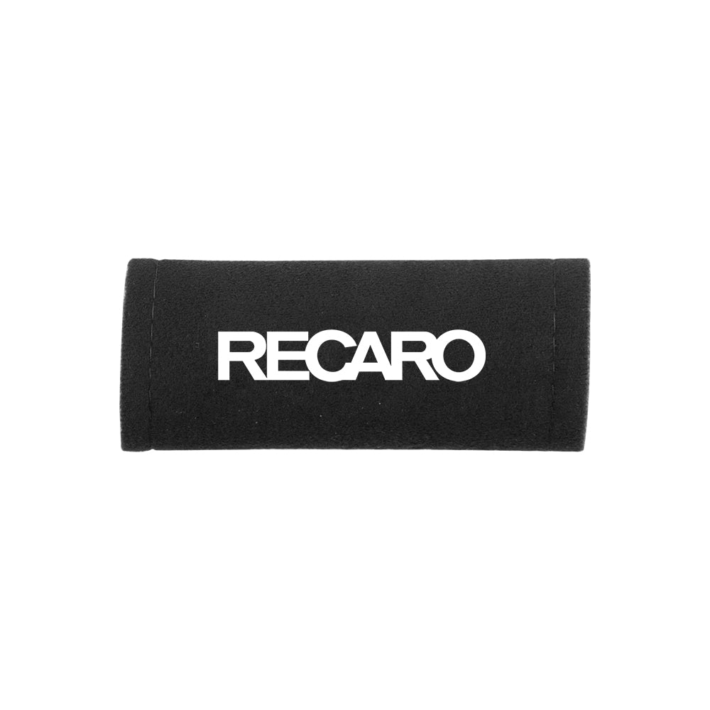 BRAND NEW UNIVERSAL JDM Recaro Black Suede Roof Safety Handle Ceiling Handrail Cover Pull Handle Racing