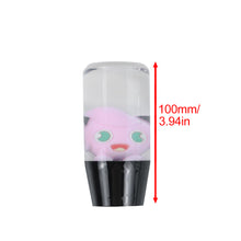 Load image into Gallery viewer, Brand New 1PCS Universal 10CM JDM Clear Pokemon JigglyPuff Manual Car Black Base Racing Stick Shift Knob M8 M10 M12