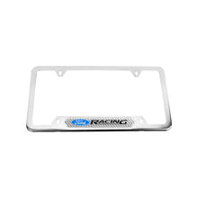 Load image into Gallery viewer, Brand New Universal 1PCS Ford Racing Chrome Metal License Plate Frame