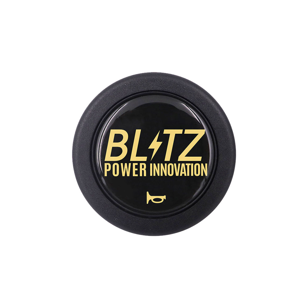 Brand New Universal Blitz Car Horn Button Black Steering Wheel Center Cap