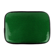 Load image into Gallery viewer, BRAND NEW UNIVERSAL CARBON FIBER GREEN Car Center Console Armrest Cushion Mat Pad Cover