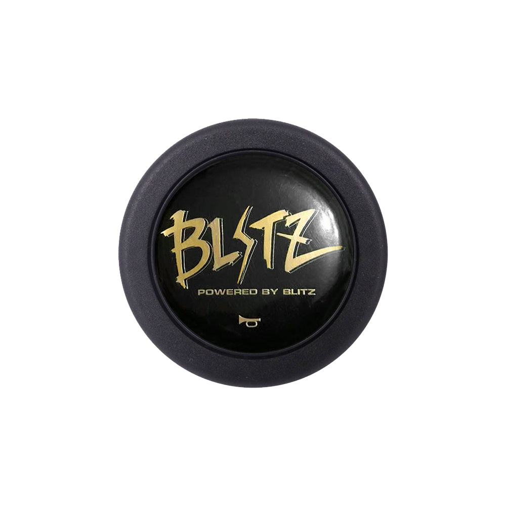 Brand New Universal Blitz Car Horn Button Black Steering Wheel Center Cap