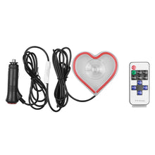 Load image into Gallery viewer, BRAND NEW UNIVERSAL LOVE HEART RED LED Neon Flash Light Car Window Glow Electric Remote Control Lamp