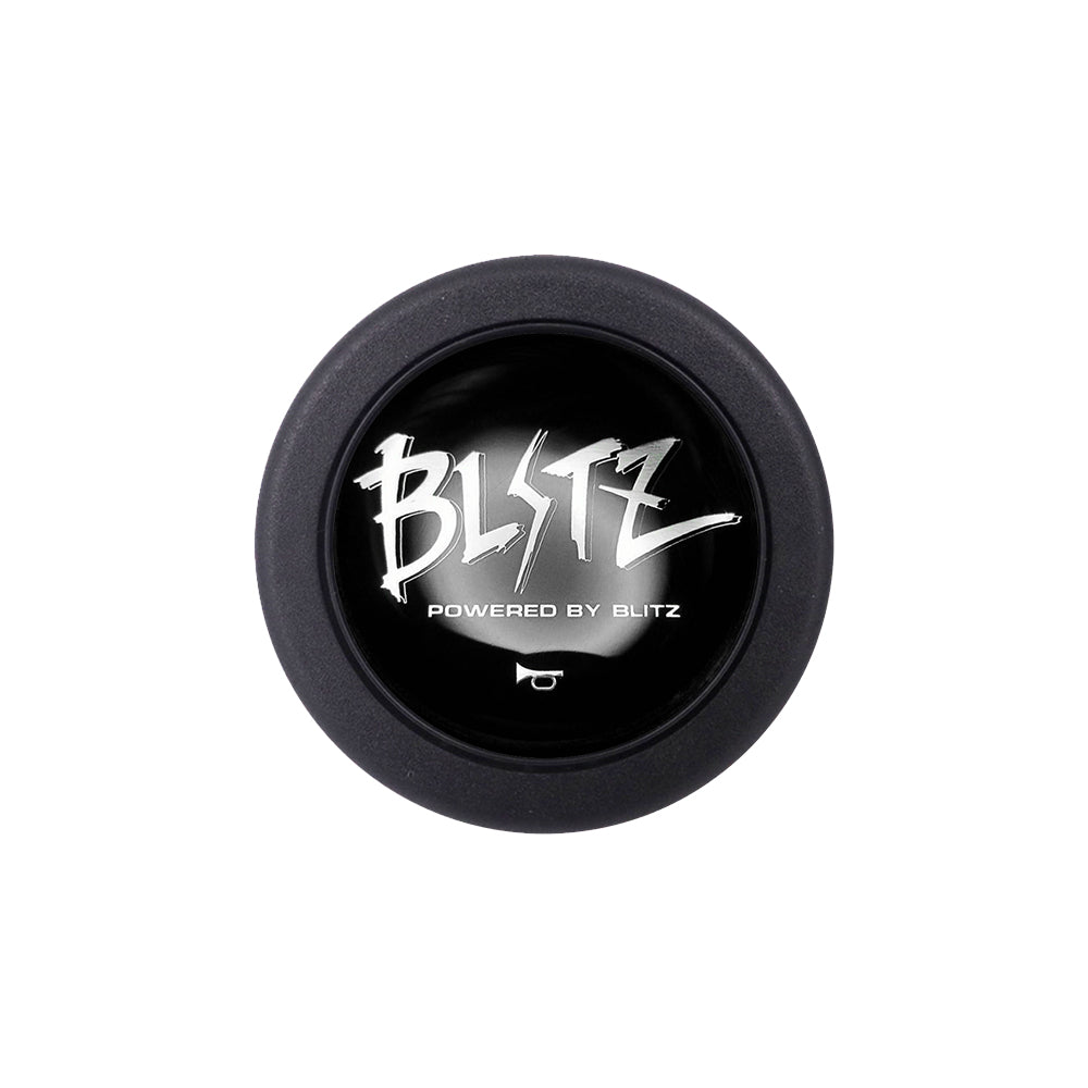 Brand New Universal Blitz Car Horn Button Black Steering Wheel Center Cap