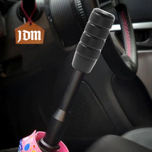 Load image into Gallery viewer, Brand New Universal Frosted Aluminum Black Manual Car Gear MT Stick Shift Knob M8 M10 M12 &amp; Black Shifter Extender Extension