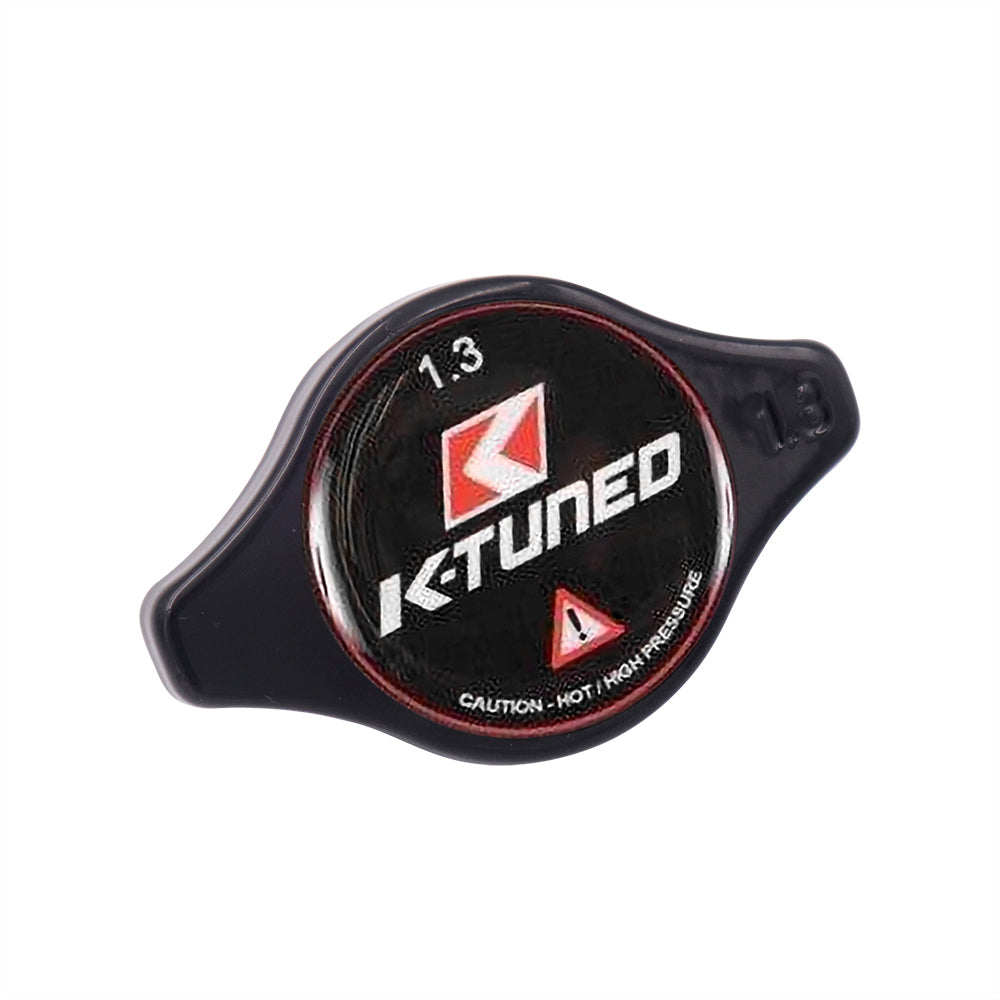 Brand New JDM 1.3bar 9mm K-TUNED Black Racing Cap High Pressure Radiator Cap For Universal